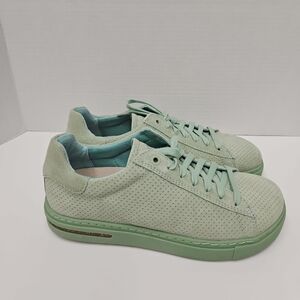 Birkenstock Light Green Perforated Sneakers
